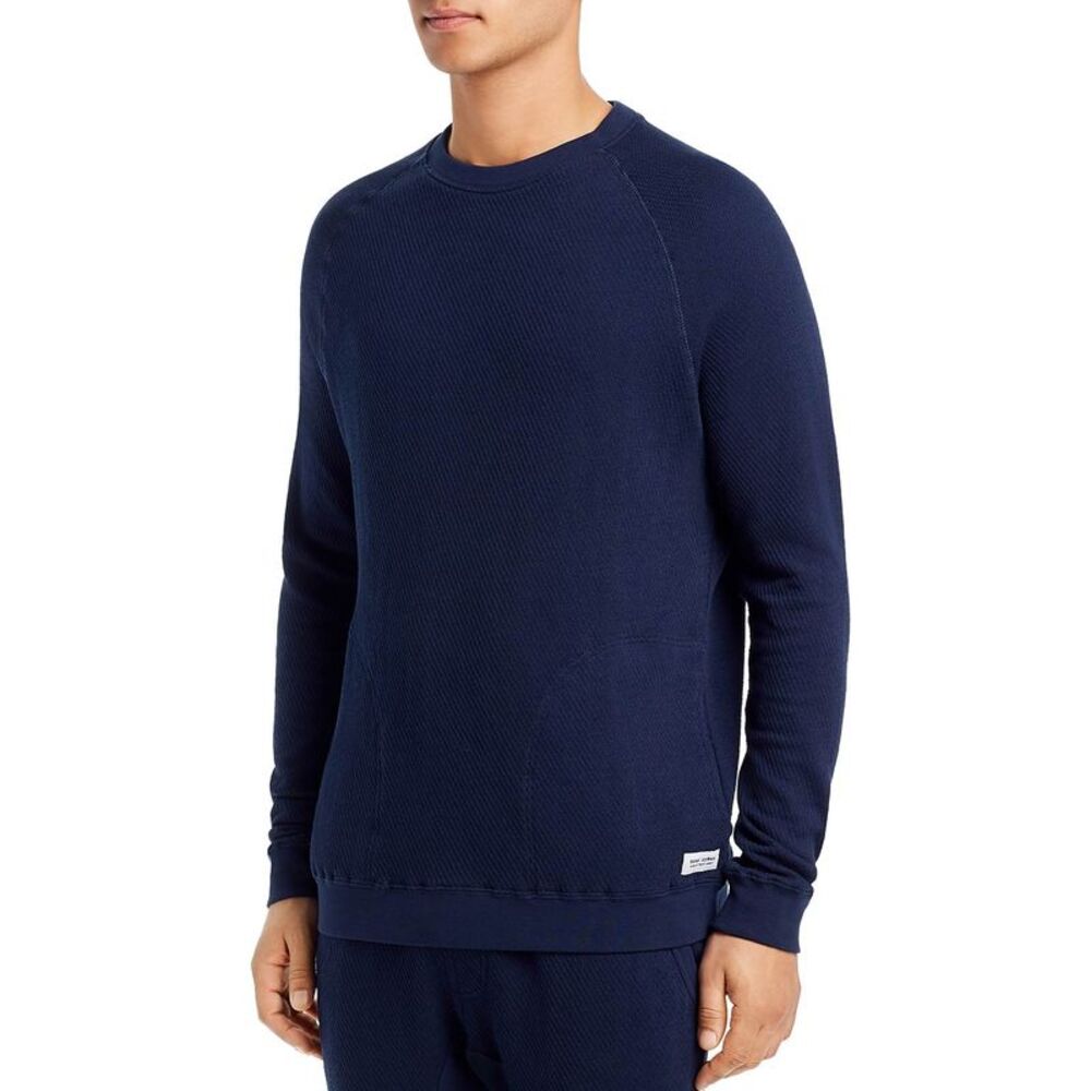 Banks Journal Mens Forum Fleece Crewneck Sweater XX-Large Dirty Denim